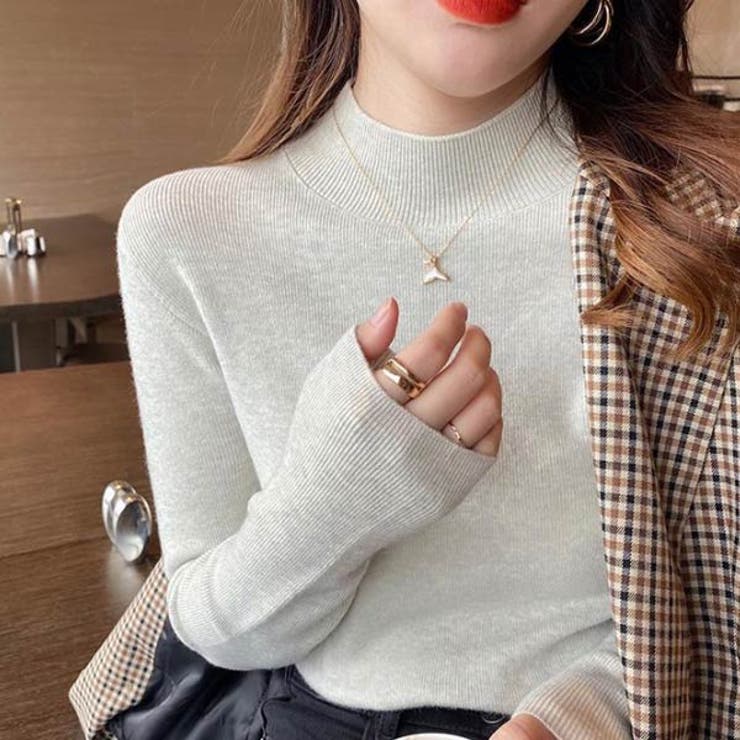 ニット ハイネック タートルネック | VICTORIA | 詳細画像7 