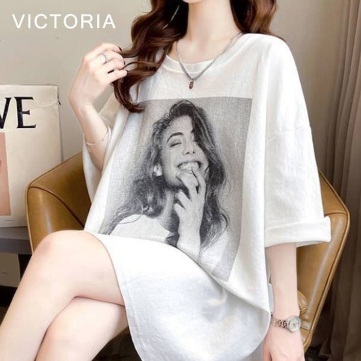 Tシャツ レディース 半袖 | VICTORIA | 詳細画像4 