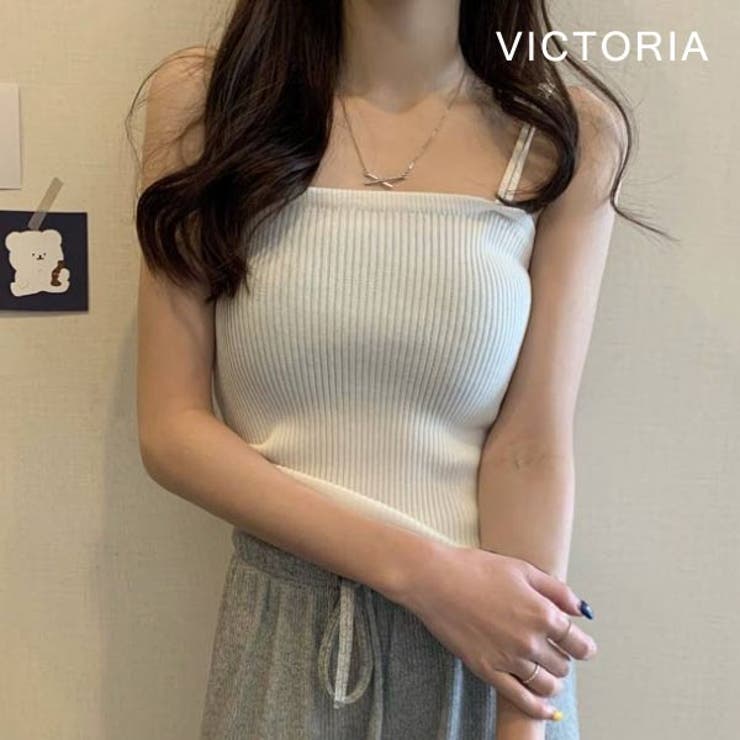 キャミソール ダブルストラップ 韓国 | VICTORIA | 詳細画像12 