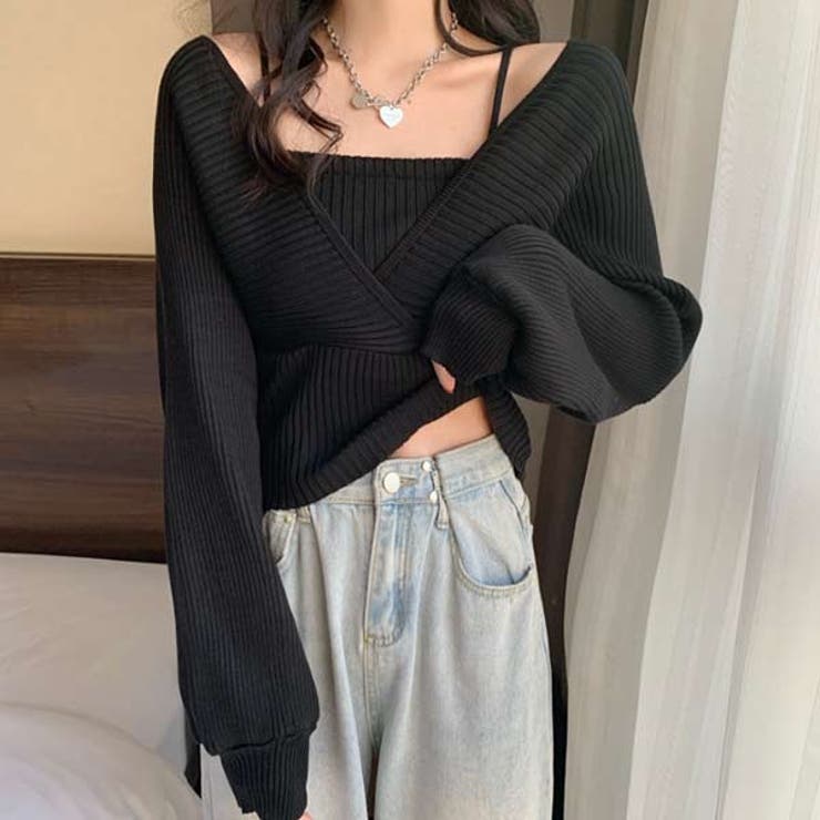 ドルマンニット レディース 韓国ファッション | VICTORIA | 詳細画像6 