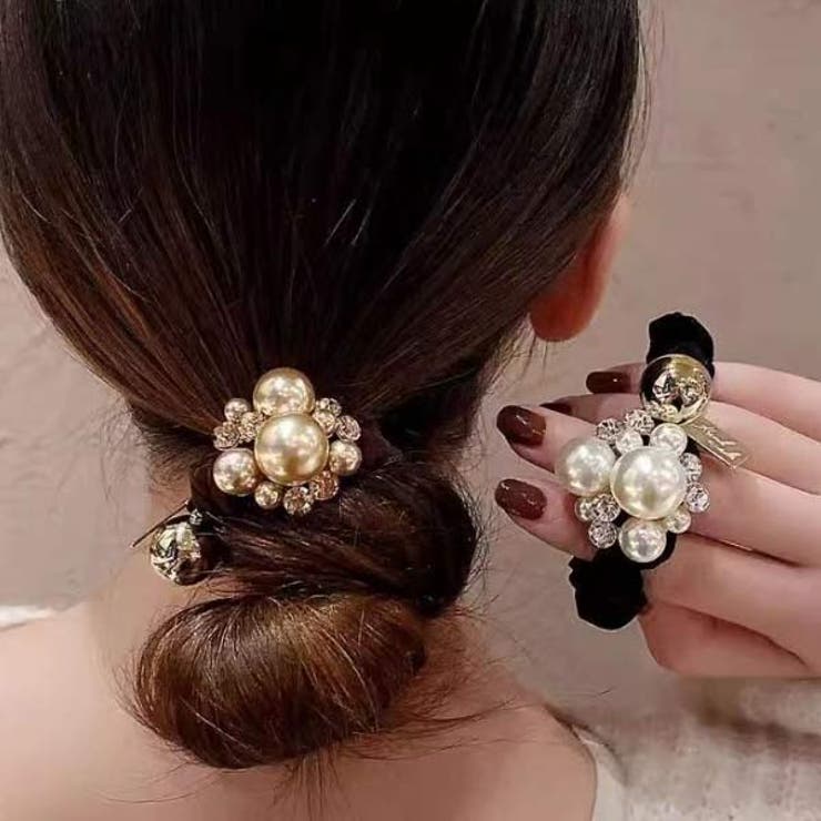 ヘアゴム　ヘアバンド　ヘアアクセサリー　韓国　ファッション