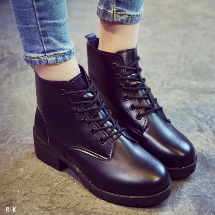 ショートブーツ レースアップ 靴[品番：VCTW0003399]｜VICTORIA