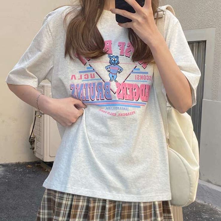 Tシャツ　チュニック　韓国ファッション