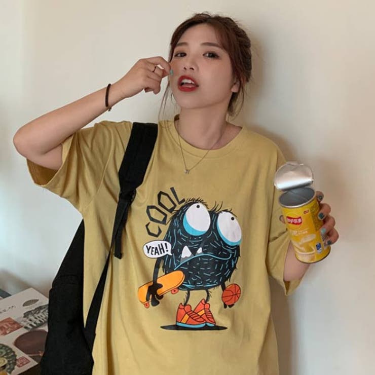 カジュアルプリント ロゴTシャツ レディース | VICTORIA | 詳細画像11 