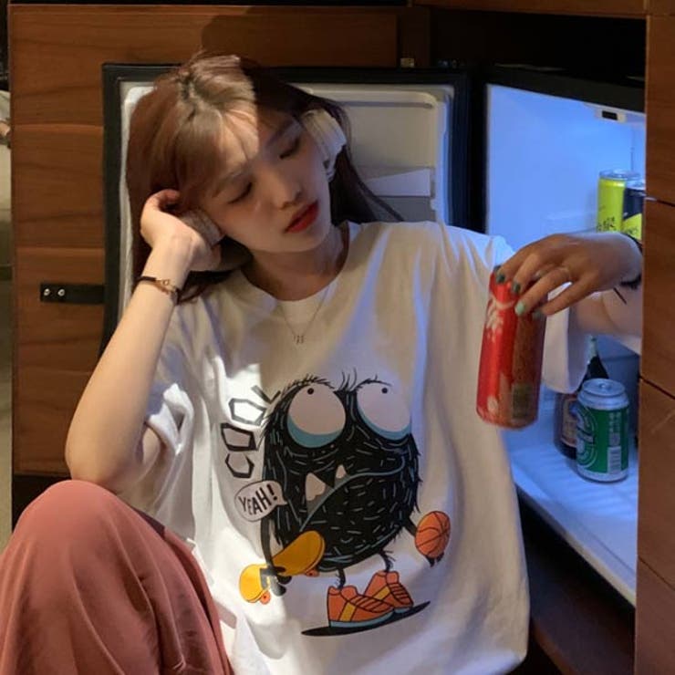 カジュアルプリント ロゴTシャツ レディース | VICTORIA | 詳細画像9 