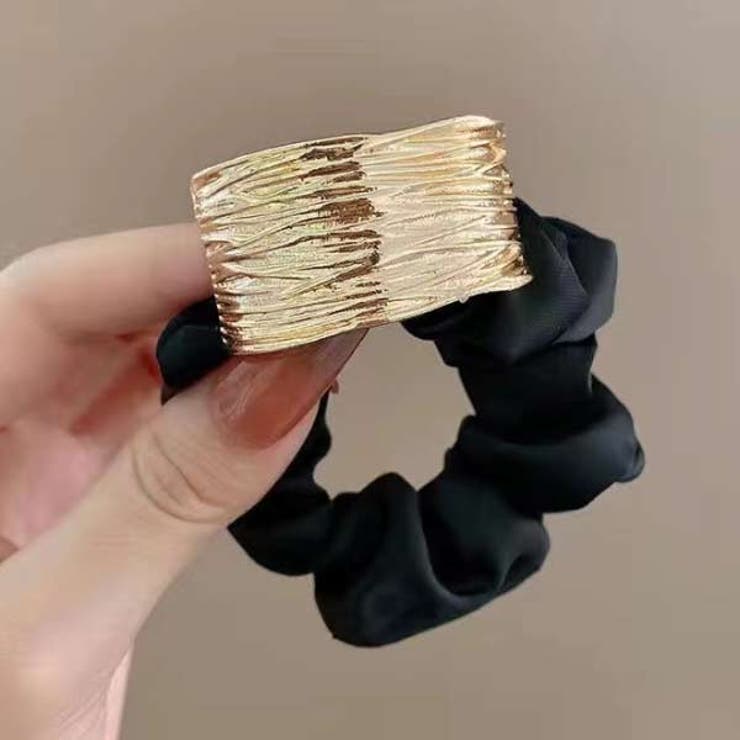 シュシュ　ヘアバンド　ヘアアクセサリー　韓国　ファッション