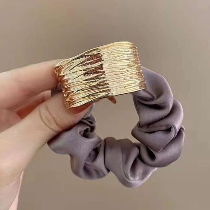 シュシュ　ヘアバンド　ヘアアクセサリー　韓国　ファッション