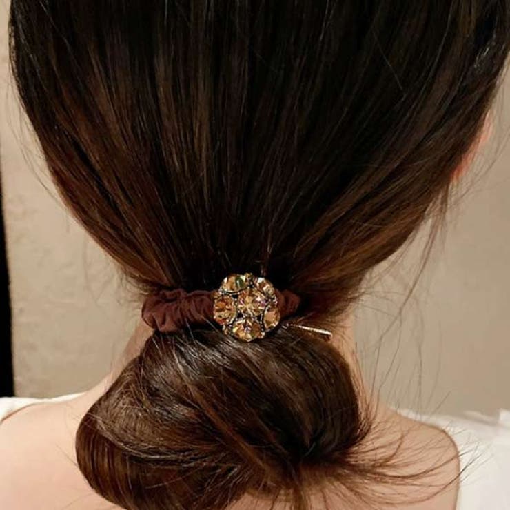 シュシュ　ヘアバンド　ヘアアクセサリー　韓国　ファッション