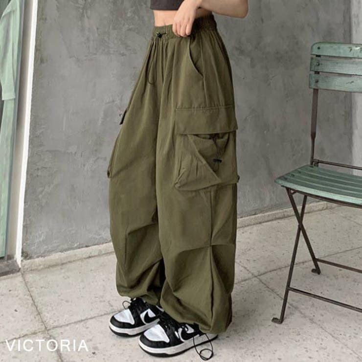 ゆったりカーゴパンツ レディース ストリート | VICTORIA | 詳細画像7 