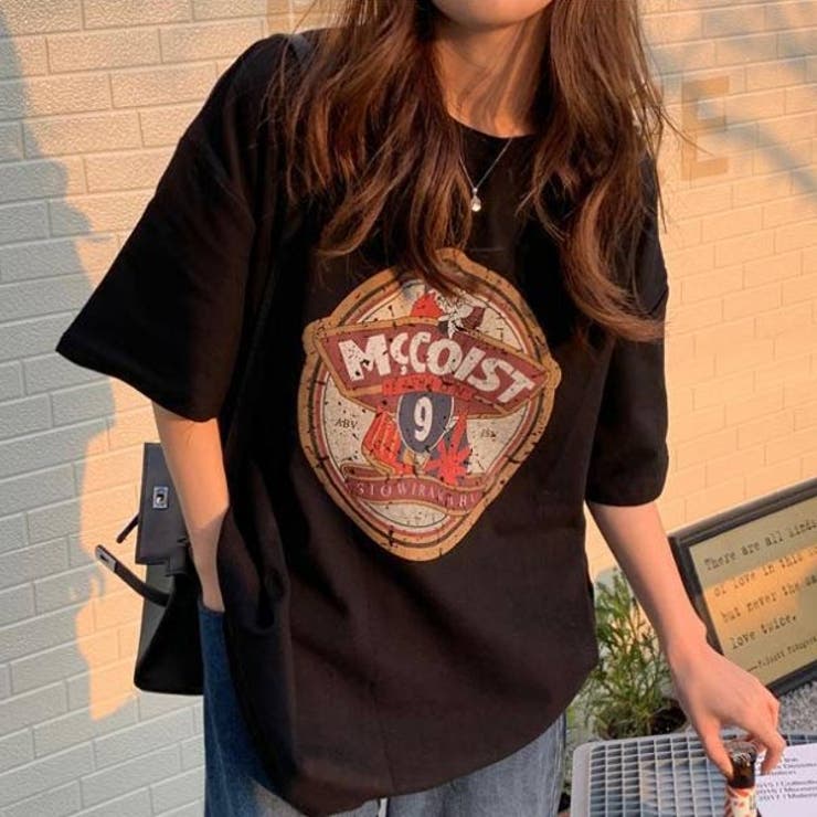 Tシャツ　チュニック　韓国ファッション