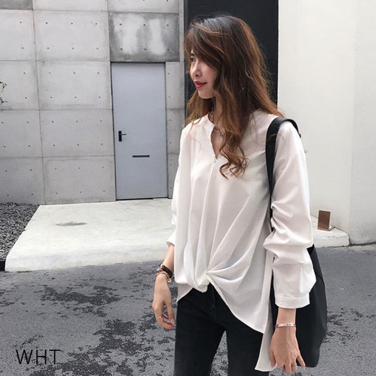 美品✨Theory タイカフ ブラウス とろみシャツ アイボリー サイズS TRやわらかとろみシャツ（シャツ・ブラウス） | grove（グローブ