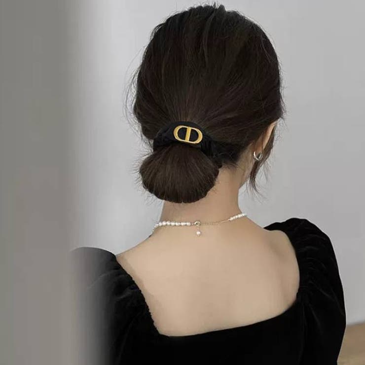 シュシュ　ヘアバンド　ヘアアクセサリー　韓国　ファッション
