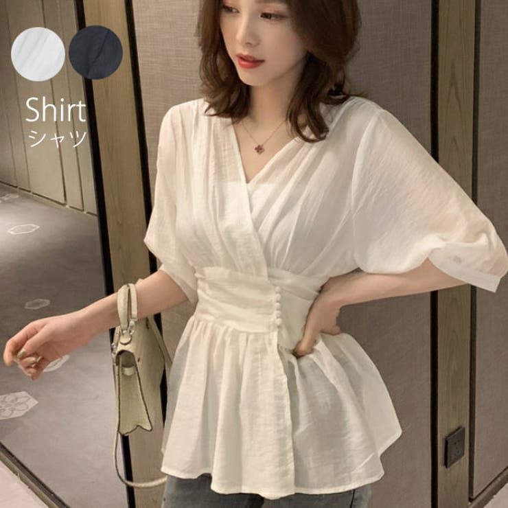 シャツ レディース 白シャツ 品番 Vctw Victoria ヴィクトリア のレディース ファッション通販 Shoplist ショップリスト