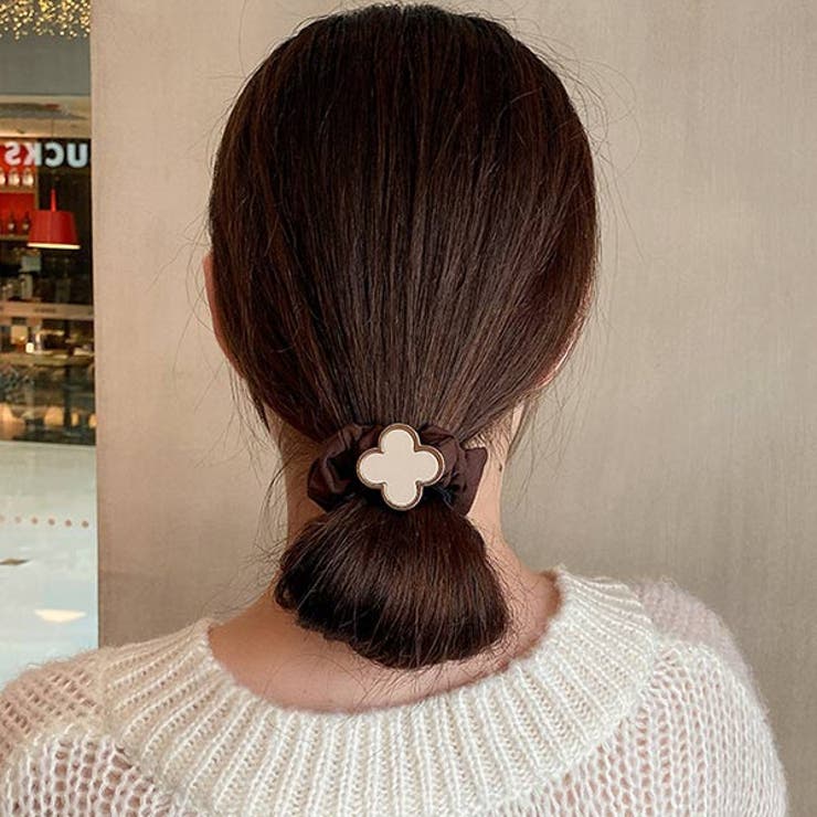 シュシュ　ヘアバンド　ヘアアクセサリー　韓国　ファッション