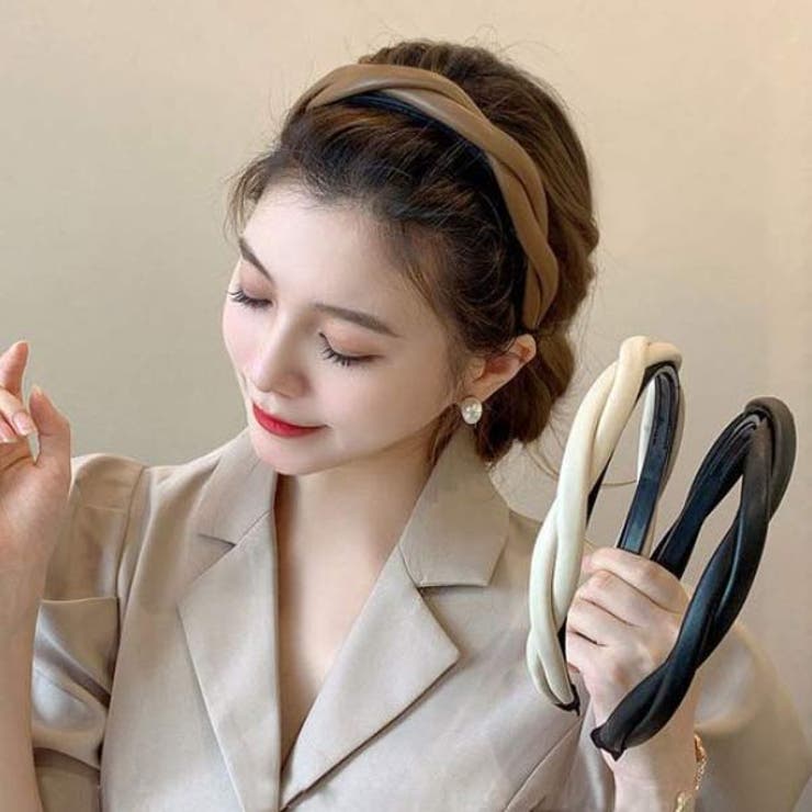 カチューシャ ベーシックヘアアクセサリー ヘアバンド[品番
