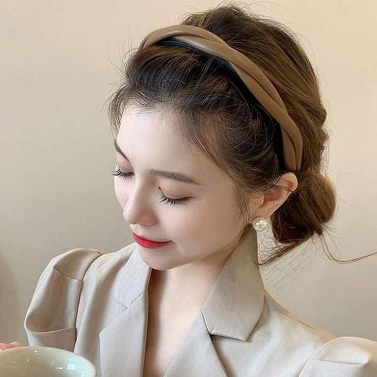 カチューシャ ベーシックヘアアクセサリー ヘアバンド[品番