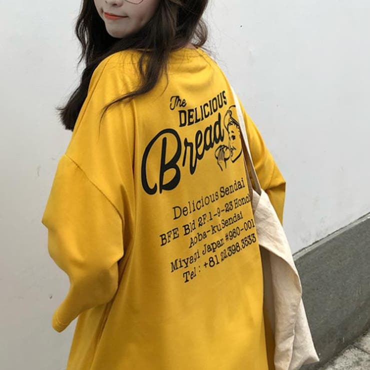 レディース　プリントTシャツ　韓国ファッション