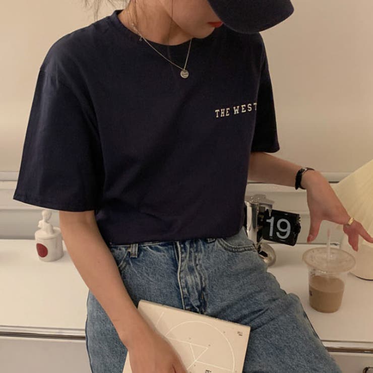 Tシャツ　チュニック　韓国ファッション