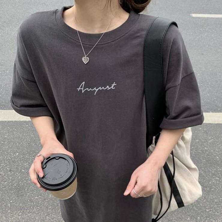 レディース　プリントTシャツ　韓国ファッション