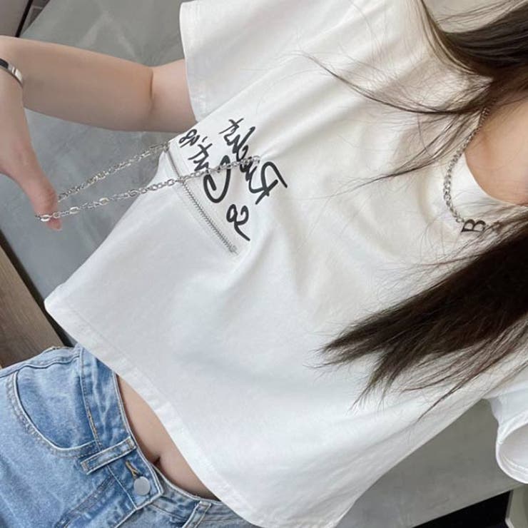 売れ筋商品|||アイヴィ オーク Tシャツ レディース トップス KLARA - Top - schwarz レディー・ガガ別注Tシャツ MC19SM06-M003[品番：WG010038139