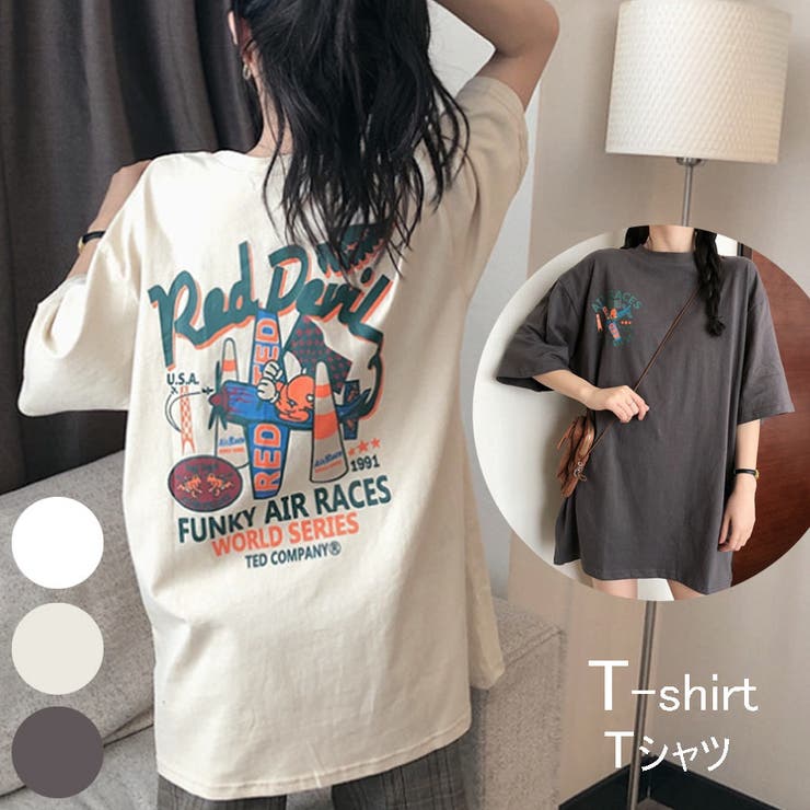 tシャツ 「INSTANTFUNK」ワンスリーブレス Tシャツ レディース ワンフォークロージング 1111clothing ◇STARTER ショート丈