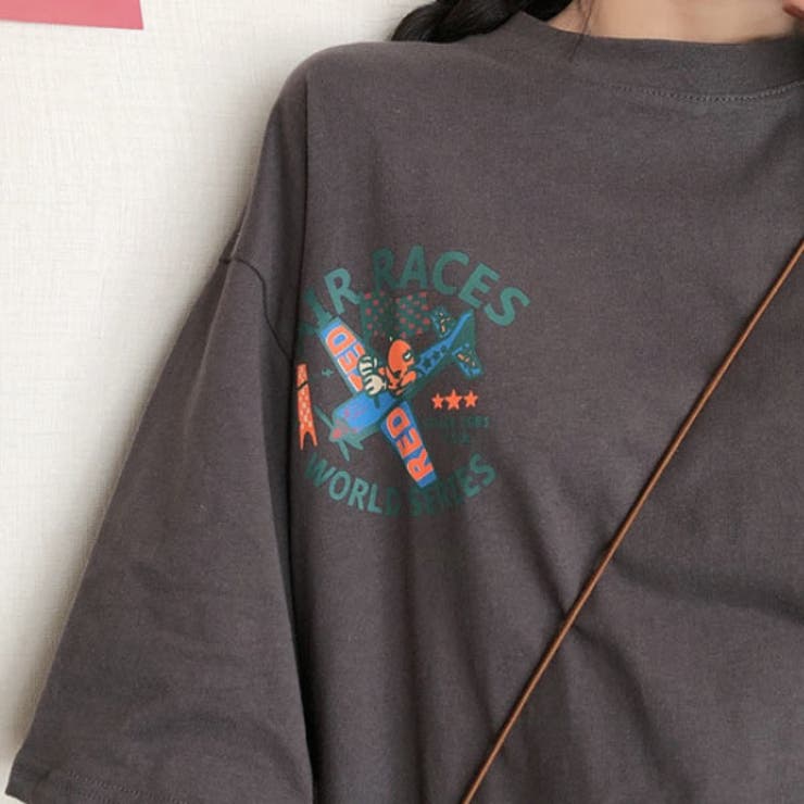 プリントTシャツ レディース Tシャツ[品番：VCTW0004321]｜VICTORIA  