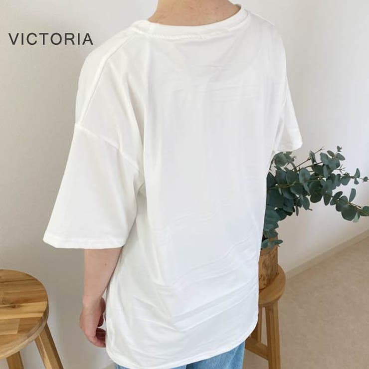 ポップコーン プリント Tシャツ | VICTORIA | 詳細画像6 