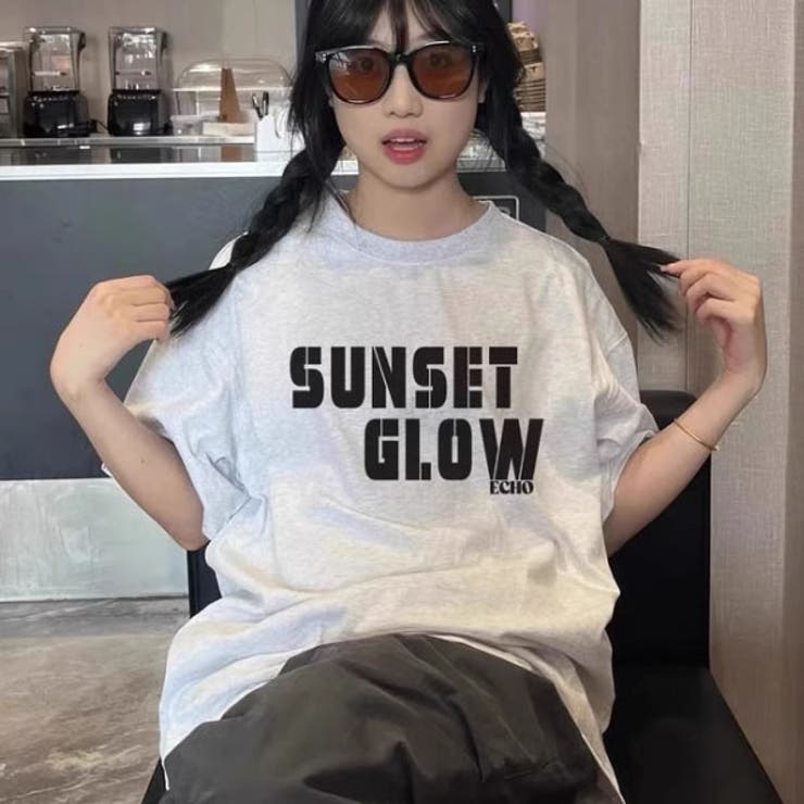 韓国ファッション ロゴ プリント | VICTORIA | 詳細画像3 