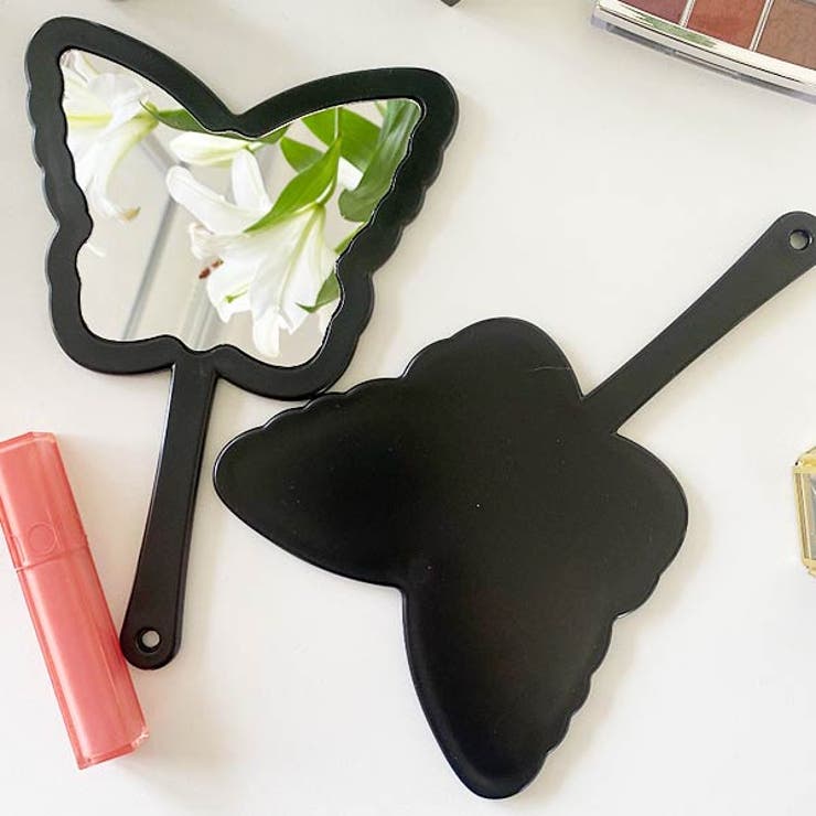 BLK | 手鏡 ハンドミラー 蝶 | VICTORIA