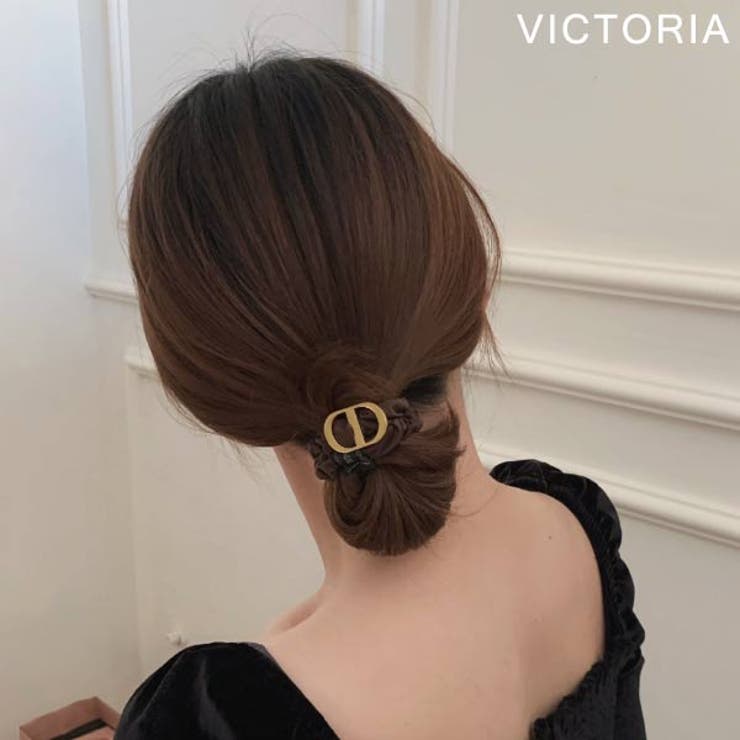 ヘアゴム 大人可愛い Dロゴ[品番：VCTW0004567]｜VICTORIA