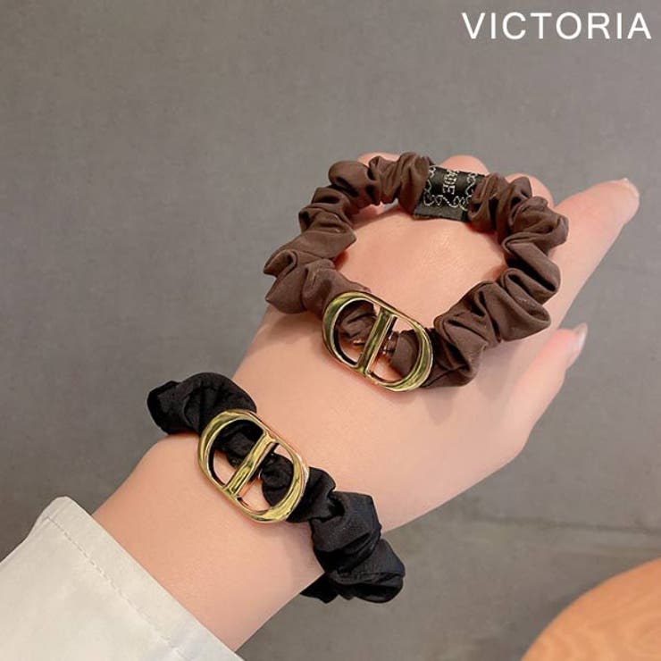 ヘアゴム 大人可愛い Dロゴ[品番：VCTW0004567]｜VICTORIA