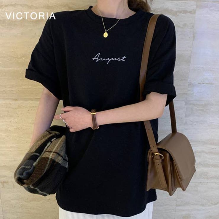 レディース　プリントTシャツ　韓国ファッション