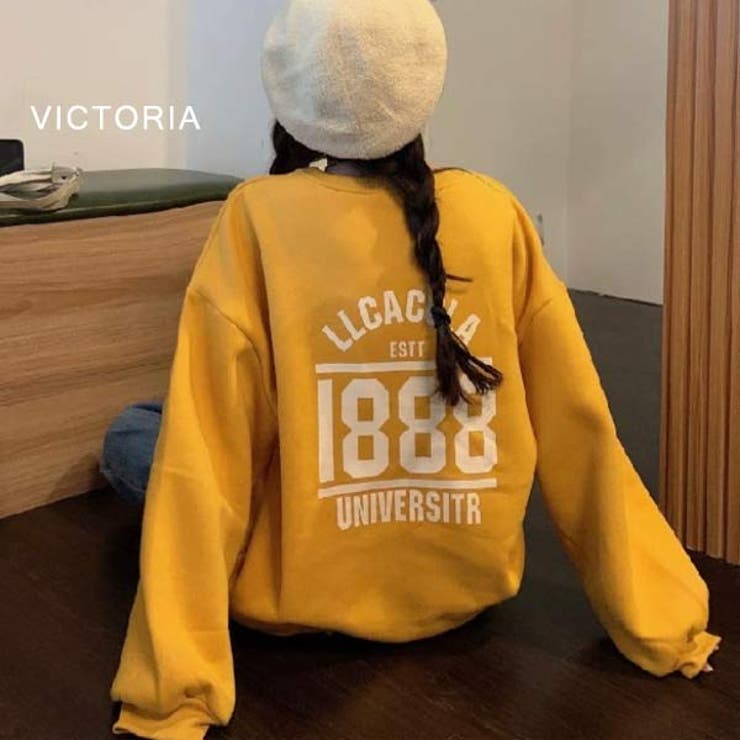 YEL | スウェット トレーナー レディース | VICTORIA