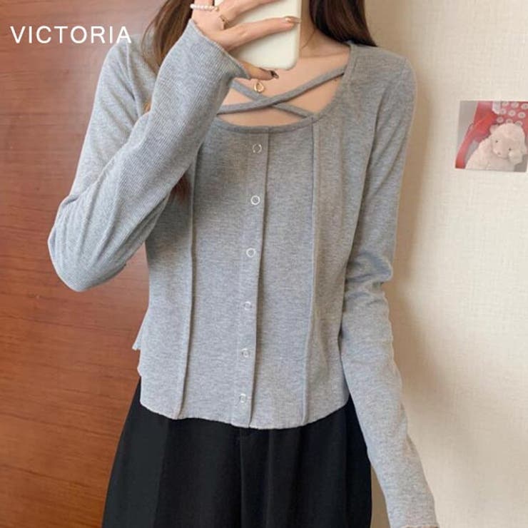 GRY | 長袖 Tシャツ 韓国 | VICTORIA