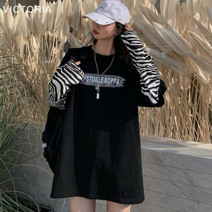 ロンT Tシャツ 長袖 | VICTORIA | 詳細画像2 