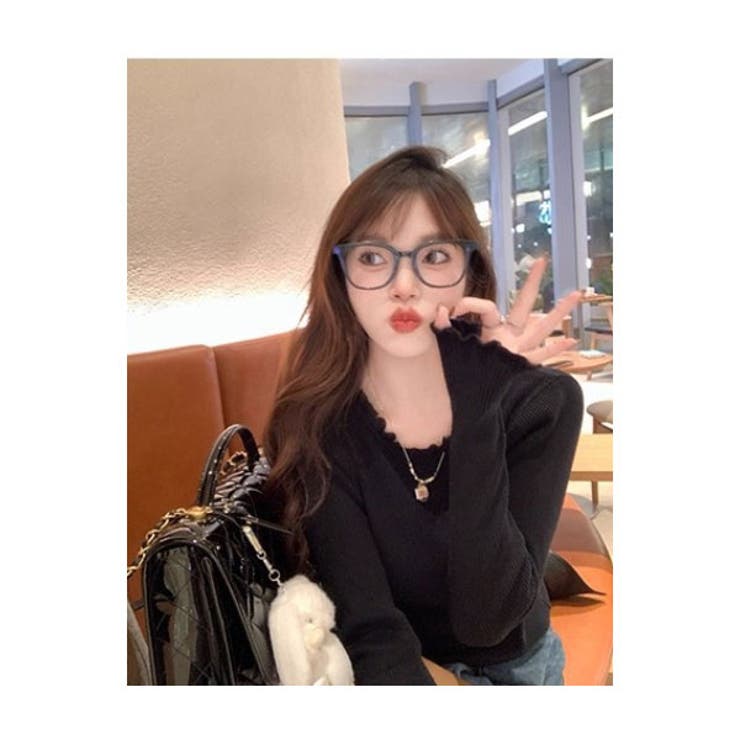 リブニット トップス レディース | VICTORIA | 詳細画像11 