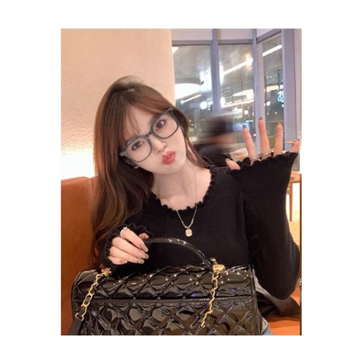 リブニット トップス レディース | VICTORIA | 詳細画像12 