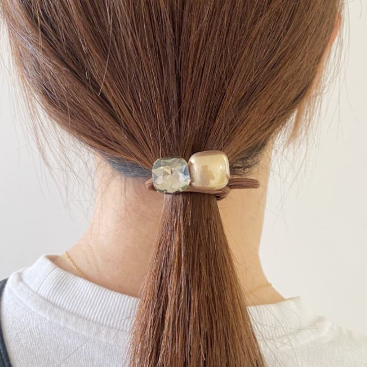 ヘアゴム 大人っぽい パール | VICTORIA | 詳細画像12 