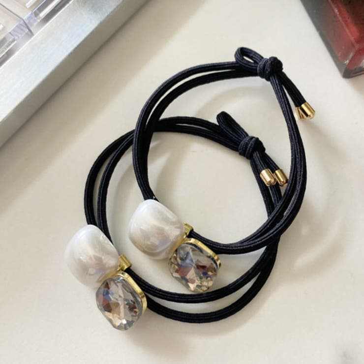 ヘアゴム 大人っぽい パール | VICTORIA | 詳細画像3 