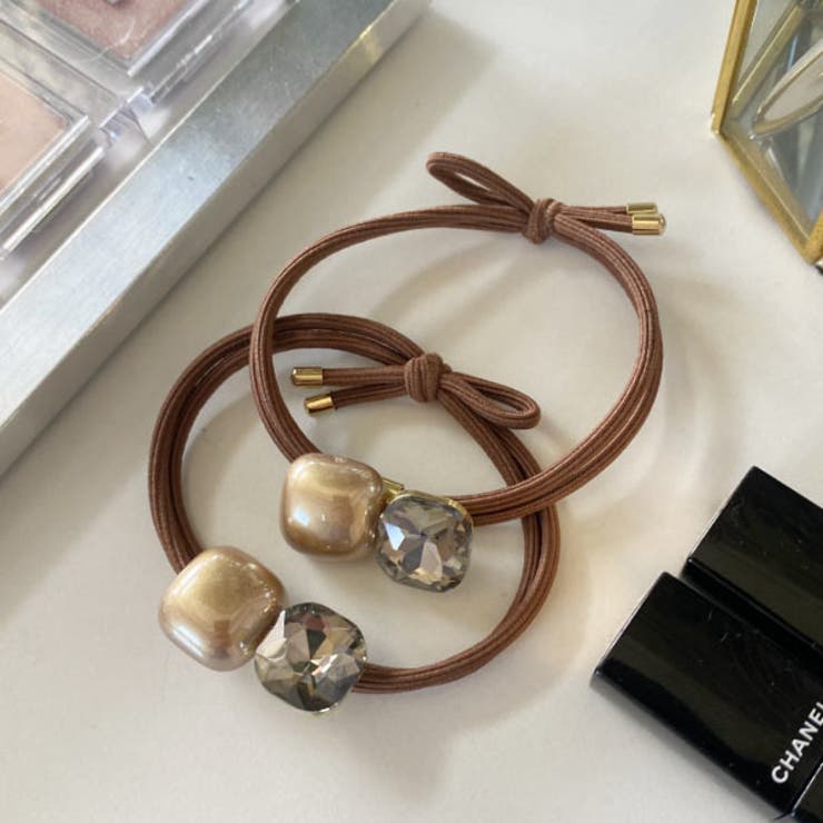 ヘアゴム 大人っぽい パール | VICTORIA | 詳細画像8 