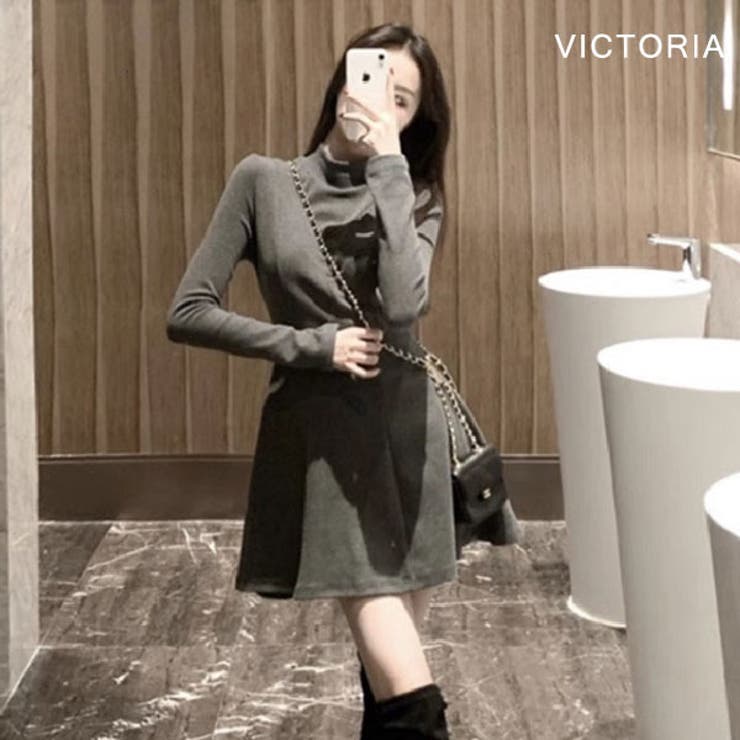 ワンピース レディース 長袖 | VICTORIA | 詳細画像3 