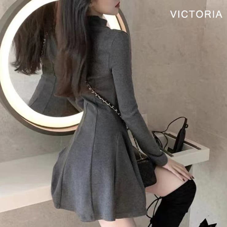 ワンピース レディース 長袖 | VICTORIA | 詳細画像5 