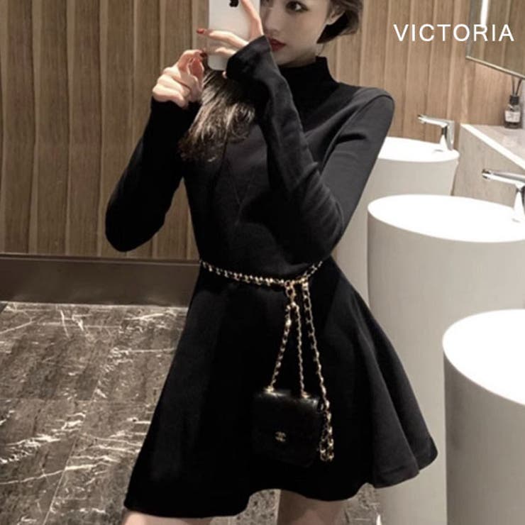 BLK | ワンピース レディース 長袖 | VICTORIA