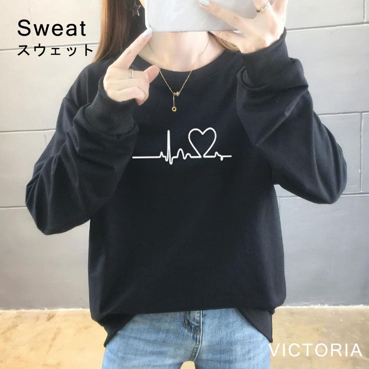 スウェット トレーナー レディース | VICTORIA | 詳細画像1 