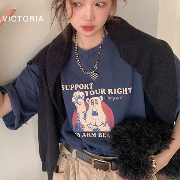 シャツ レディース 半袖 | VICTORIA | 詳細画像3 