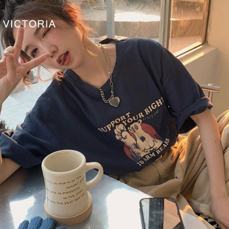 シャツ レディース 半袖 | VICTORIA | 詳細画像5 