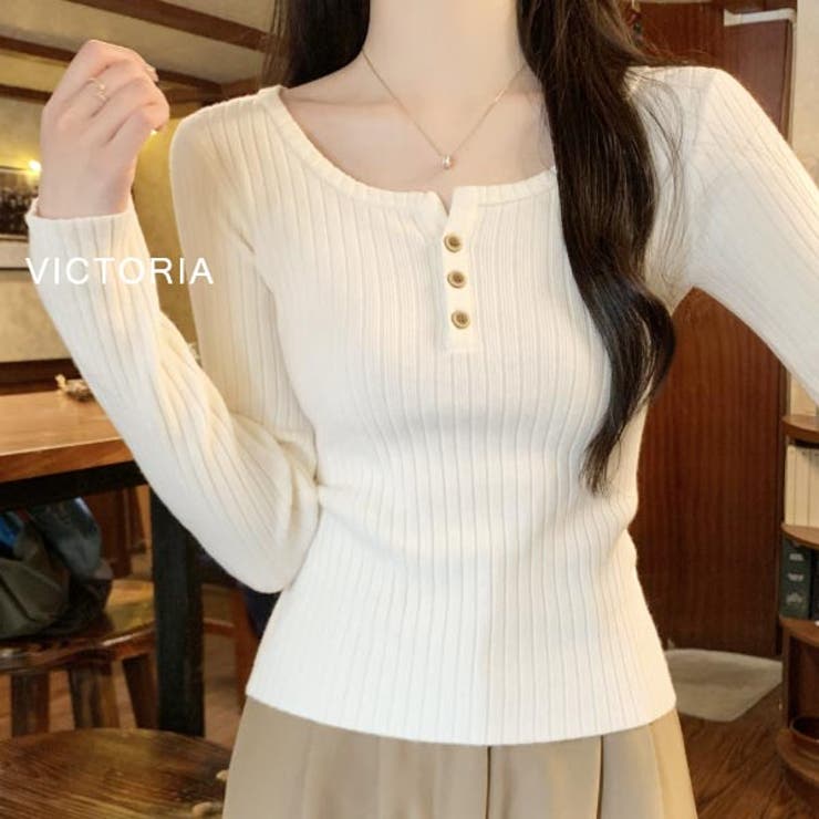 ニット トップス レディース | VICTORIA | 詳細画像3 