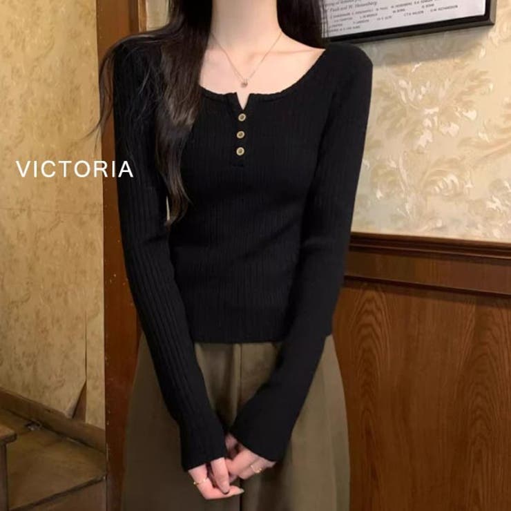 ニット トップス レディース | VICTORIA | 詳細画像7 