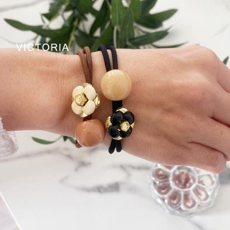 ヘアゴム 2連 モチーフ | VICTORIA | 詳細画像5 