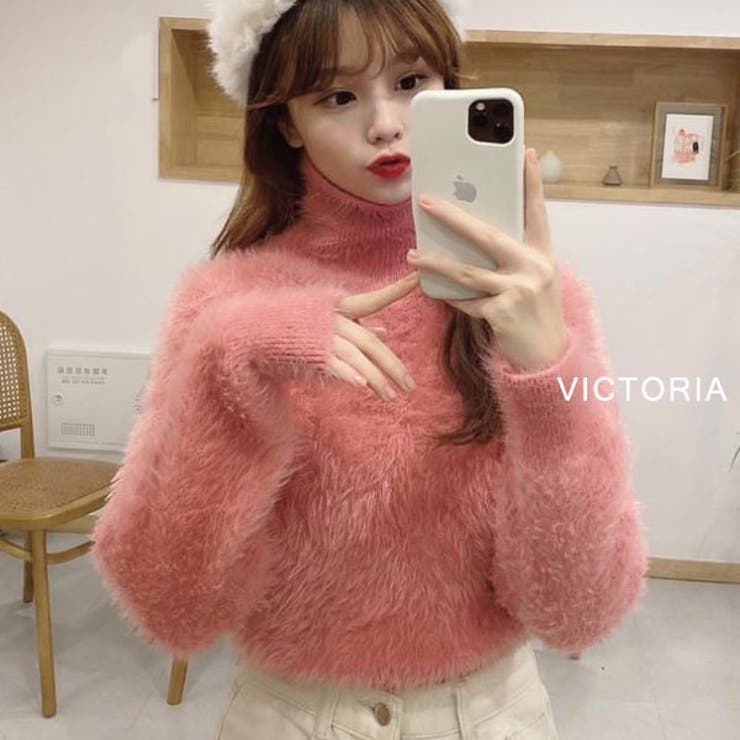 ニット レディース モヘア風 | VICTORIA | 詳細画像9 